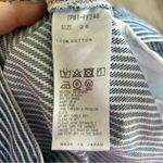 Toga Pulla Railroad Blue & White Pinstripe Straight Leg Jeans Size undefined Photo 4