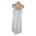 SheIn Mod Plus Size Curve 1XL
Blue Floral Sundress Boho Front Tie Corset Dress Photo 4