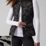 Athleta Inlet Reflective Vest S Camo Lux Black New Without Tag Photo 0