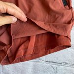 Gilly Hicks  Running Shorts Small Lined Zip Pockets Womens Rust Athletic Work Out Photo 4