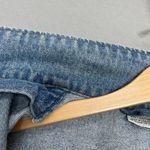 Vintage Jean Jacket Cropped Women Medium Wash Zipper Front Trucker Cotton Denim Blue Photo 9