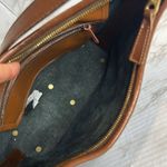 Dooney & Bourke Vtg Large Hobo Black Leather Bag shoulder Purse Photo 12