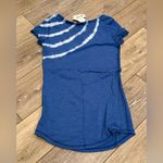 Aeropostale  Blue and White Tie Dye Short Sleeve Tee Photo 3