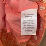 Maisie Chic Pink Floral Midi Skirt Size M Photo 3