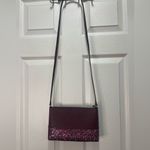 Kate Spade  Greta Court Glitter Ramey Crossbody Cherrywood Photo 4