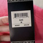 Beverly Hills Polo Club  pink top shinny logo stretchy soft active Photo 2