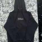 Subdued Angel Wings Hoodie Black Photo 0