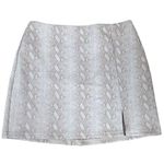 Wild Honey Pink Snake Print Mini Skirt Size Small Preppy Girly Y2K Style Photo 0