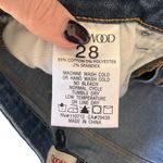 Driftwood - Jackie Floral Embroidered Skinny Jeans Medium Wash Sz 28 Photo 7