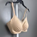 Honeylove CrossOver Bra Size Medium 36B/C Removable Pads Cross Over Sand Beige Photo 1