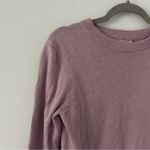 Lululemon Still At Ease Pullover Dusty Lavender Cashlu Cashmere Antoinette 4 Photo 2