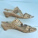 Alexandre Birman  shoes size 6.5 36.5 tan brown wedge sandals   Photo 6