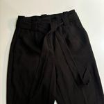 EXPRESS Tie Belt Black Pants Photo 1
