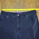 Gloria Vanderbilt EUC  black straight leg jeans size 14 LONG Photo 5