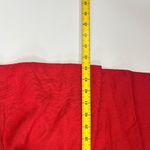 Farm Rio NWOT  Stretch Linen Blend Cami Maxi Dress Size XS Classic RED Photo 14