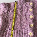 Urban Outfitters  Crop Knit Buttoned Pink Size Medium Cardigan Photo 6