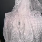 Free People  Movement Size XS Fishnet Mesh Cropped White Photo 3