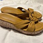 Vintage Island Slipper Wedge Sandals Shoes Made in Hawaii No Size but Approx 8 Photo 0