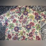 Bonworth Vintage White  Buttonup Pastel Floral Flowers XXL Photo 8