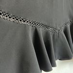 EUC Lille Black Skirt with Peekaboo Design and Sequins sz 48/XL Photo 1