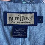 Ruff Hewn Vintage Sailing Print Button Front Vest Small Photo 2