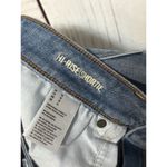 American Eagle Womens Super Stretch Cuffed Hi Rise Shortie Blue Size 10 Photo 3