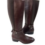 Ralph Lauren Meranda Boots Womens 6B Brown Leather Riding Quite Luxury Academia Photo 0