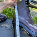 Valentino Leather High Heeled Mid Calf Boots Size 8 Photo 7