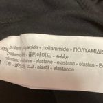 ZARA Black Crew Neck Sleeveless Full Cut Bottom One Piece Bodysuit Top Size S Photo 3