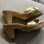Coach  Gold heels Photo 5