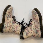 Dr. Martens Rare  1460 Vintage rose Cream floral leather lace up eye boots 7 Photo 3