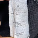 Moa Moa Vintage y2k  Black Crepe Off the Shoulder Blouse Top Size M Photo 4