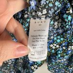 BURU‎ Ditsy Floral Matching Skirt Set Sz 2X Blouse Skirt Cottagecore Boho Resort Blue Photo 4