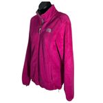 The North Face WOMENS FULL ZIP SMALL FLEECE BRIGHT PINK JACKET WITH POCKETS Photo 3