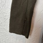 Nau Green Merino Wool Long Sleeve Dress Olive Green Size Small Photo 2