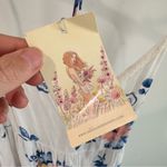 NWT In Bloom by Jonquil All My Loving Chemise in Ivory Blue Floral Large White Photo 1