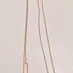 Set of 2 bar necklaces Gold Photo 0