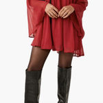 Free People  Sunshine Of Love Mini Dress Blended Berry Photo 0