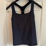 Sweaty Betty  Super Sculpt Yoga Tank Black Gray Padded Small Photo 1