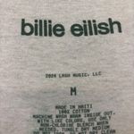 Billie Eilish  Blohsh Hit Me Hard and Soft Collage T-Shirt M Photo 3