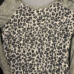 Kut From The Kloth Women’s Benter Mixed Material Top Long Sleeve Size M Photo 0