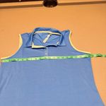 Adidas  Blue and Yellow Performance Tank Top Photo 3