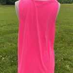 Comfort Colors Neon Pink Pelican Beach Tank Top Boutique Womens Oversized Small Photo 5