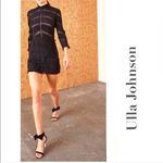 Ulla Johnson  Thecia Suede Noir Black Bow Single Strap Heels Size EU 40 US‎ 10 Photo 3