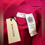 Aritzia  Barton Sculpt Knit Cross Hot Pink Mini Dress Size XS Photo 6