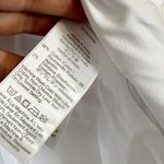 Madewell NWT  White V-Neck Long-Sleeve Top - Size: XXS Photo 3