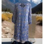 NWT Chic Meloni Light Blue Floral Lace Dress size 12 Lined‎ Cute Sweet BOHOO Photo 1