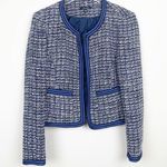 Rafaella Rafella | Classic Boxy Tweed Blazer Jacket Photo 0