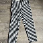 J.Crew NWT Martie Pant in Navy and White Gingham Photo 0