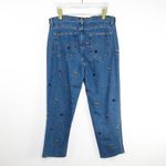 Tommy Hilfiger 1990s Vintage High Rise Straight Mom Jeans Patches Size 10 34" Photo 4